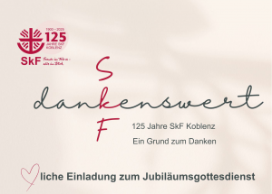 Herzliche Einladung zum Jubiläumsgottesdienst 24. Oktober – 16 Uhr