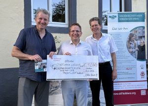 Mildtätige Spende der Stadtwerke Koblenz an die Nachbarschaftshilfe Koblenz-Süd