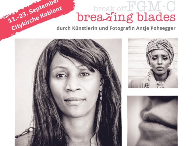 Ausstellung „breaking blades“ in der Citykirche Koblenz